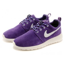 Nike Roshe Run замша фиолетовые
